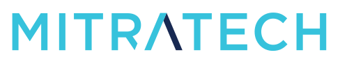 mitratech company logo in blue color font